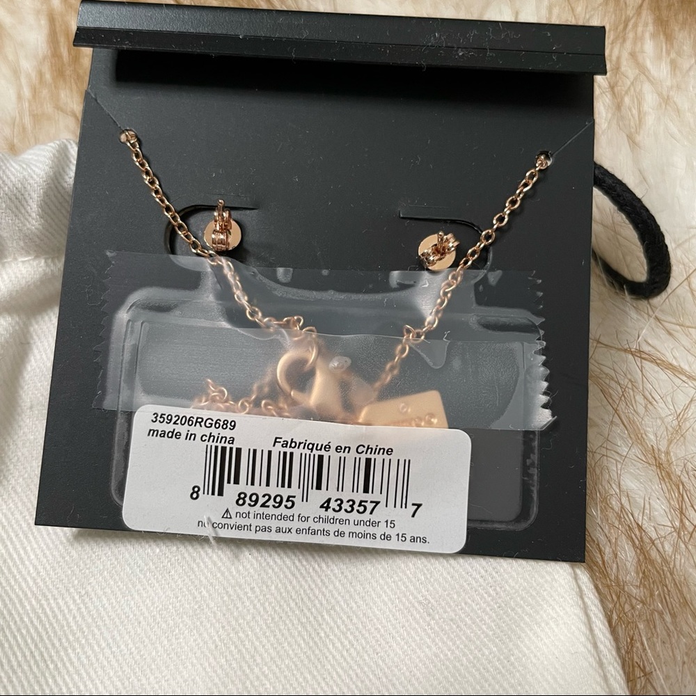 Coach Signature Stone Tea Rose 3-pc jewelry set - Picture 6 of 9